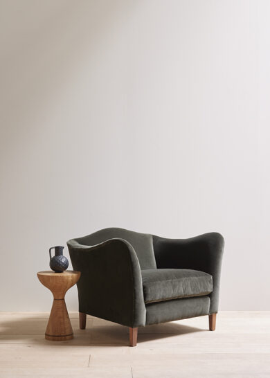 Moreau armchair thumb green